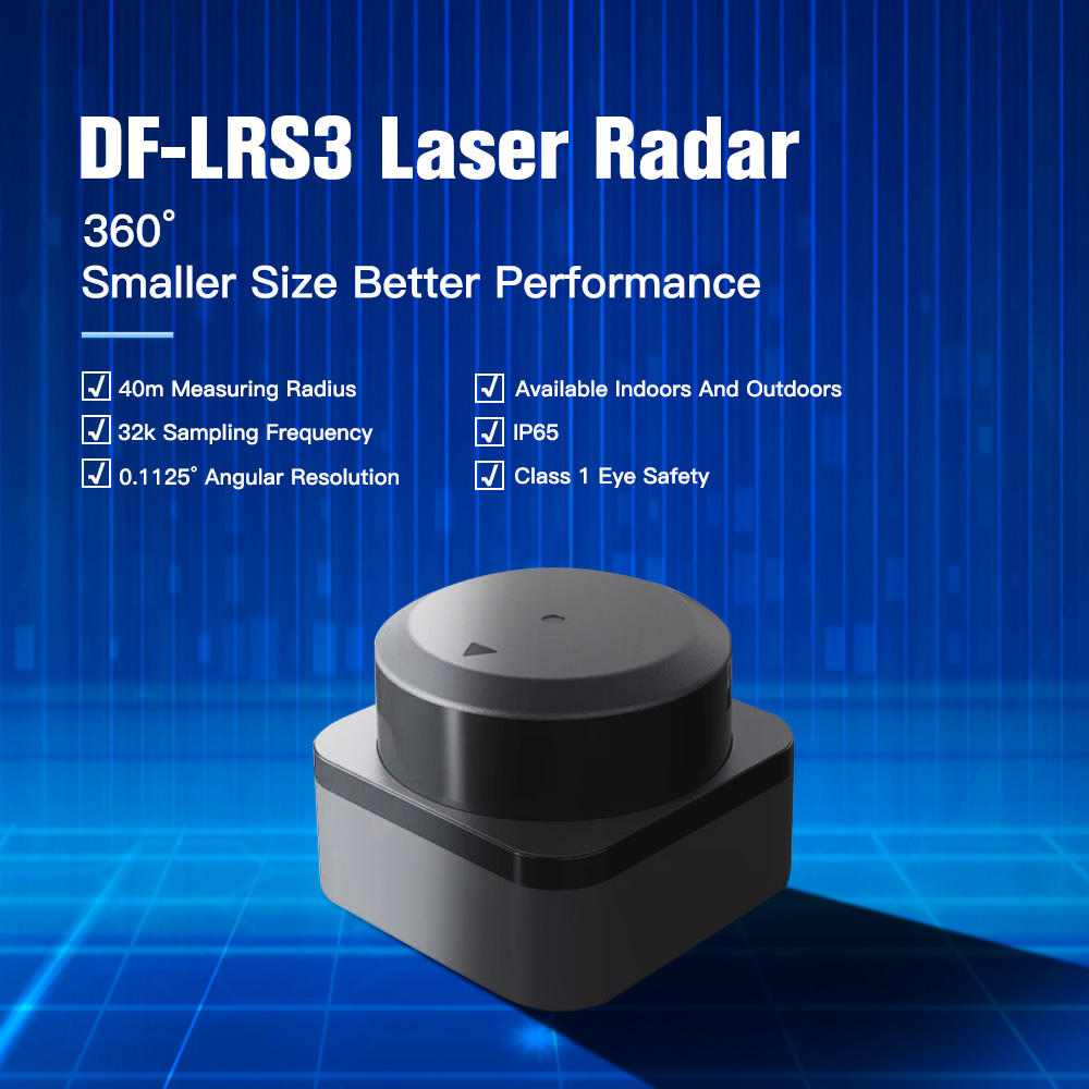 Available indoors and outdoors S3 LiDAR