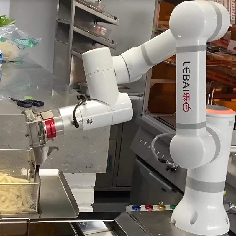Commercial frying robots