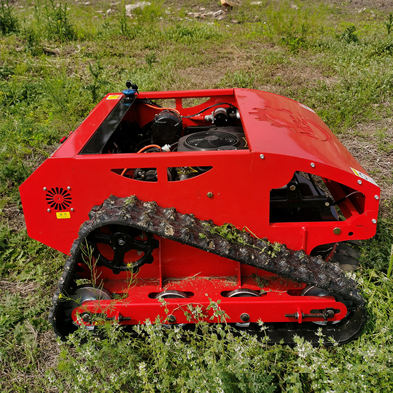 800mm Track Remote Control Robotic Lawn Mower