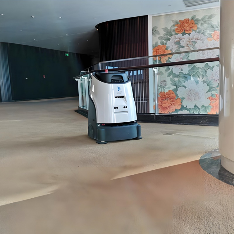 Multifunctional commercial cleaning robot