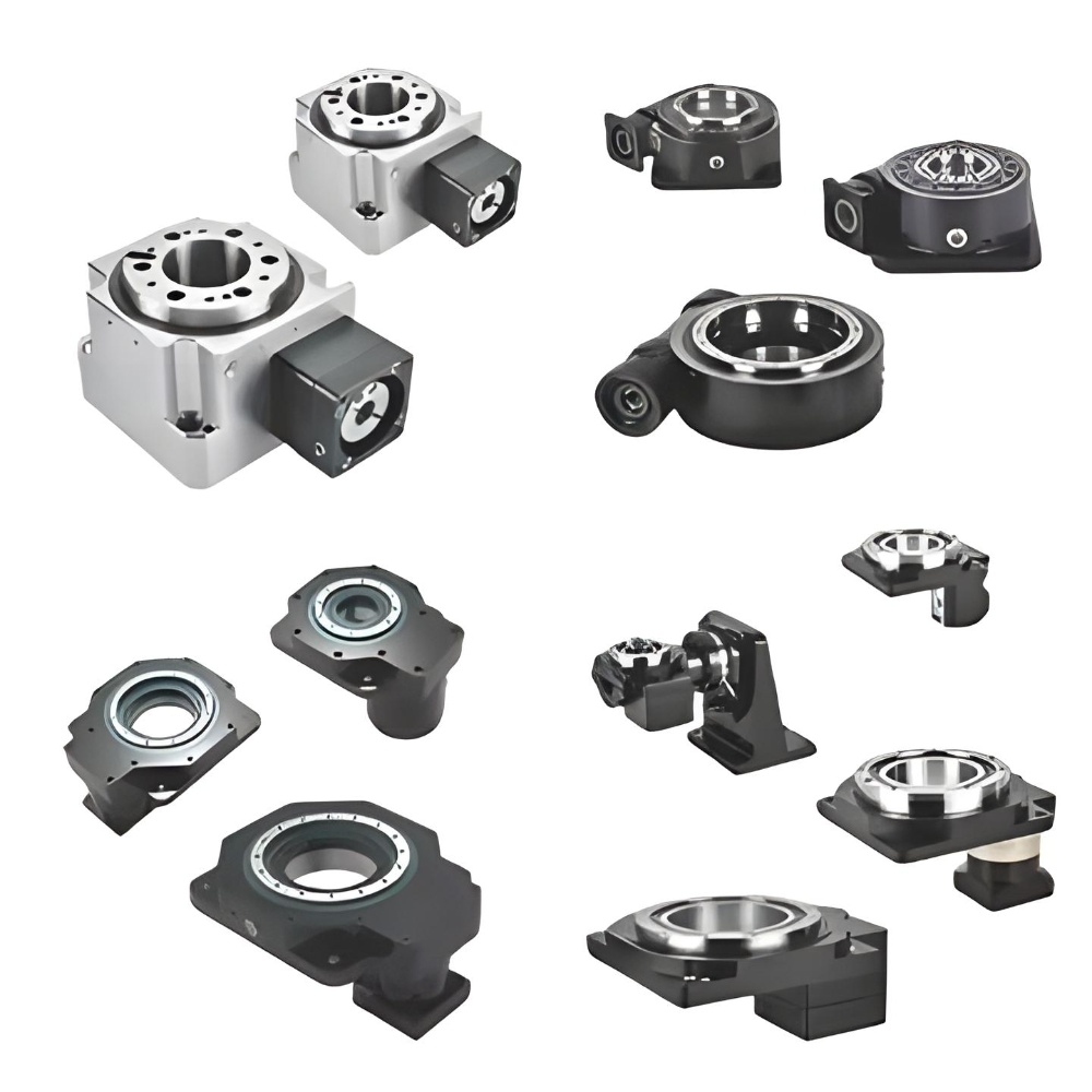 Hollow rotating platform rotary actuator