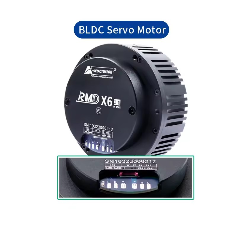 RMD-X6 V2 Micro Servo Motor Brushless DC Actuator DC48V