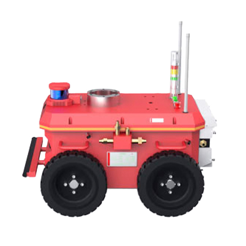 Wheeled intelligent explosion-proof inspection robot