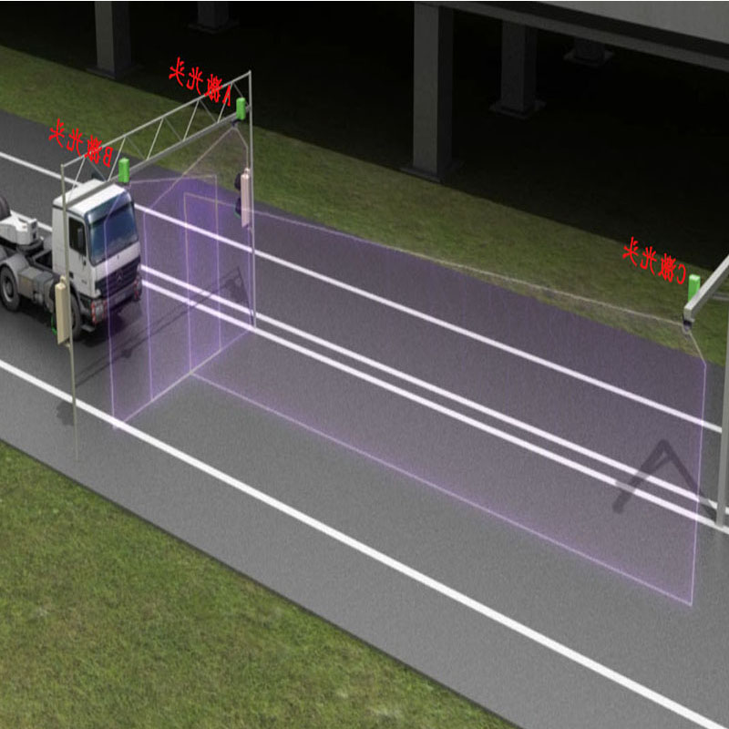 Multi-lane laser traffic flow survey system（FS-ITS36）
