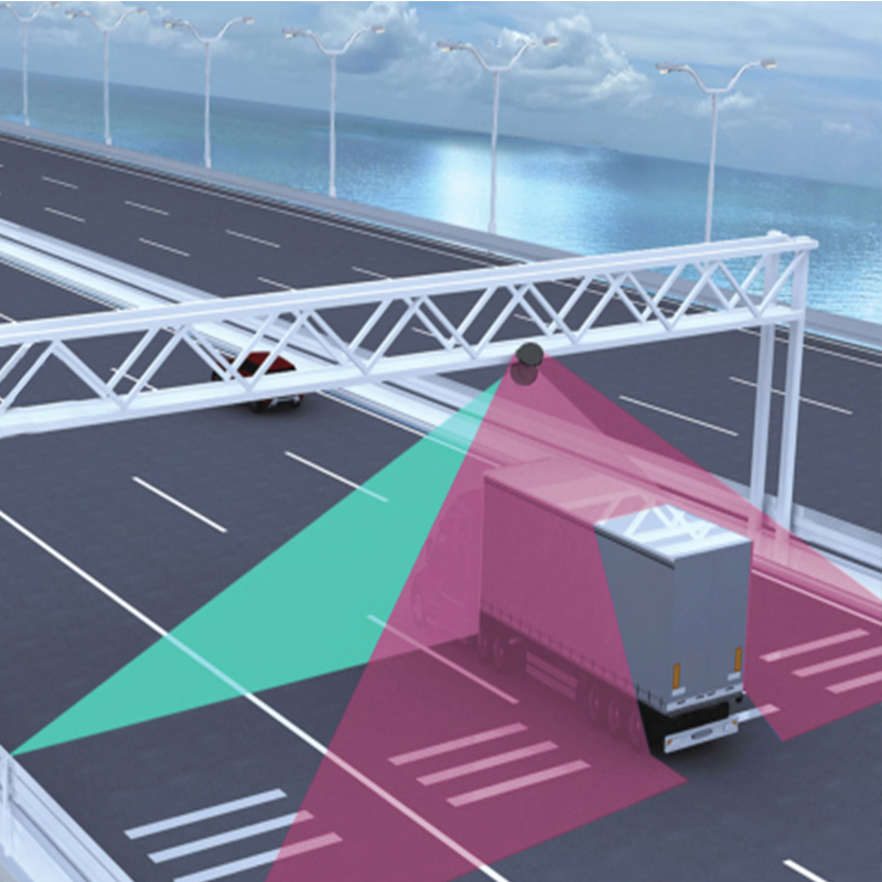 Multi-lane laser traffic flow survey system（FS-ITS36）
