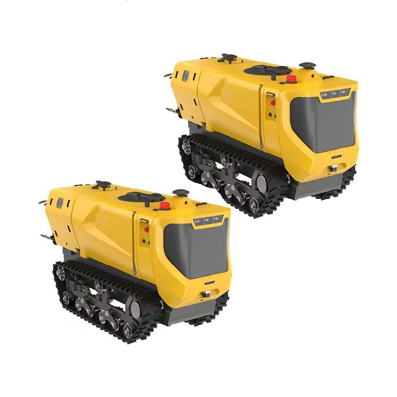 Spray/mowing robot