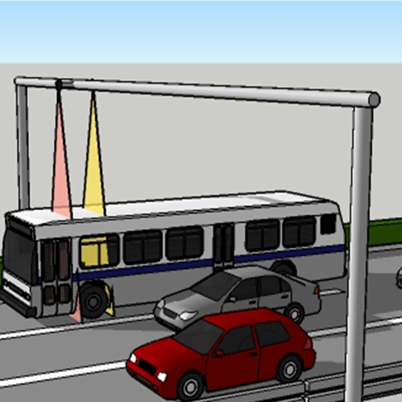 Laser dynamic vehicle information system（FS-ITS39）