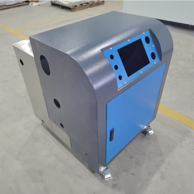 Sheet metal processing of terminal equipment cabinet shell
