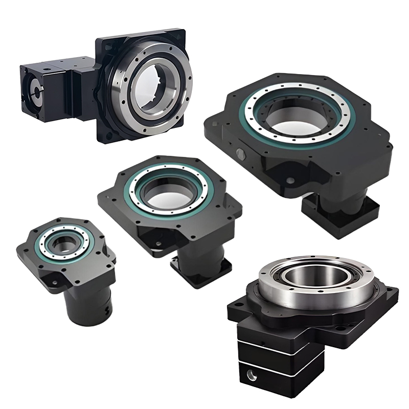 Hollow rotating platform rotary actuator
