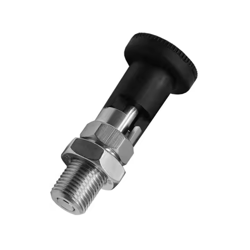 G617.1 Black Handle Stainless Steel Indexing Lock Pin