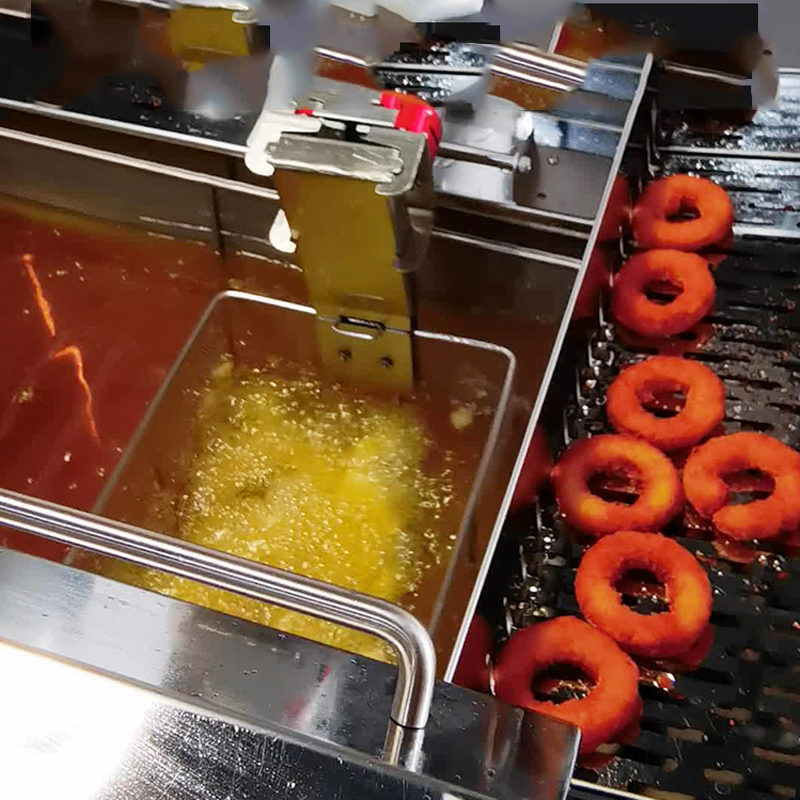 Commercial frying robots