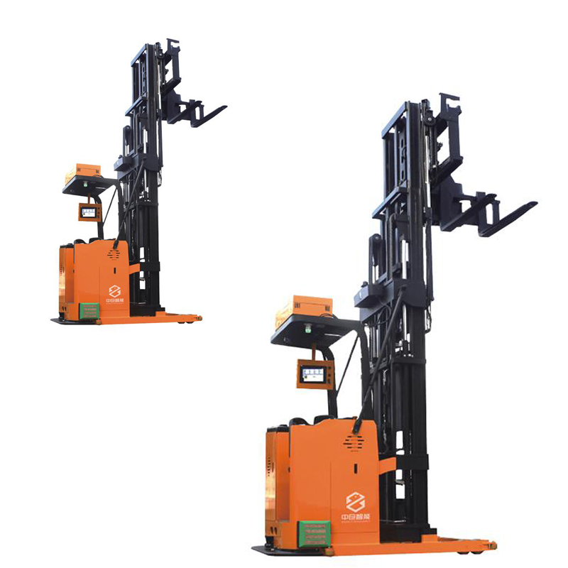Three-way fork AGV