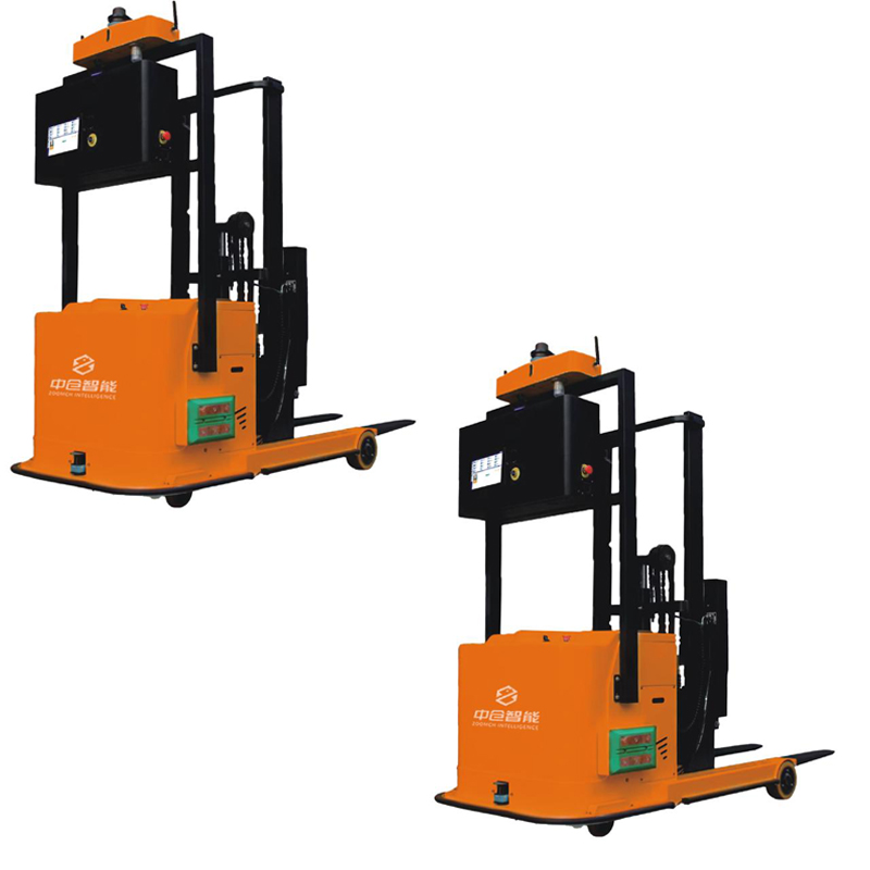 Small forward moving AGV