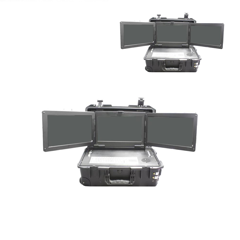 DF-RC8 portable three screen command box