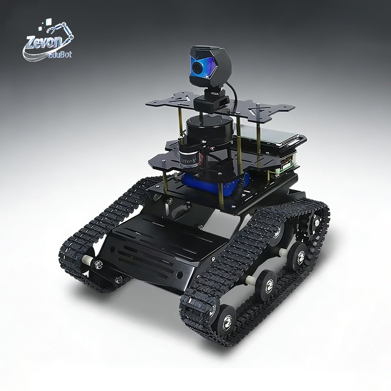 ROS Robot Intelligent Car Slam Radar Tracked Vehicle Navigation Path Planning Raspberry Pi Programming